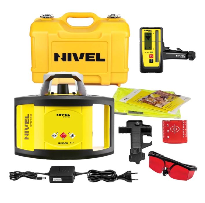 Nivel System Niwelator laserowy rotacyjny NL500R DIGITAL