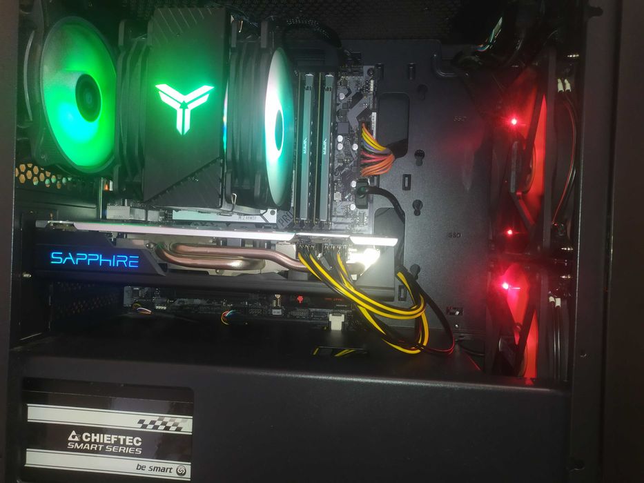 Системный блок( Intel i5-10400F, 16GB.ОЗУ, RX 570 8GB. SSD М2 128GB. )