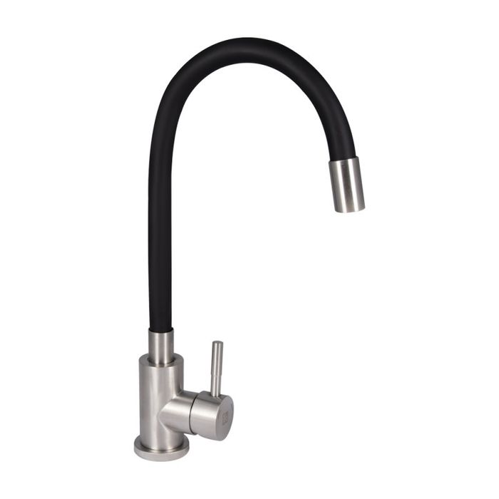 Змішувач для кухні Lidz Aria 04R-BFS з гнучким виливом