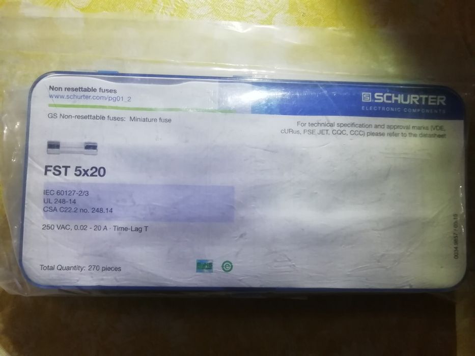 New Glass Fuse Set64284522151169120