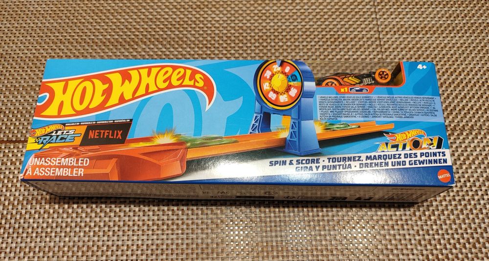 Hot wheels - spin and score + autko 70/250
