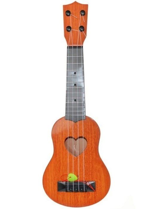 Instrument edukacyjny gitara 43cm drewniana do nauki gry