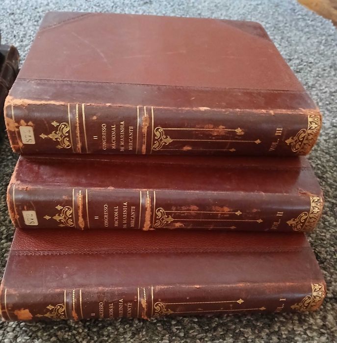 I e II Congressos Nacionais da Marinha Mercante - documentação