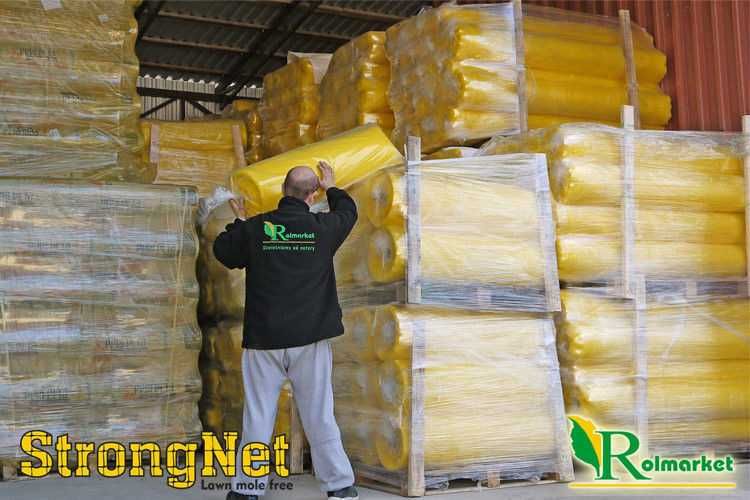 Mocna Siatka StrongNet ochrona przeciw kretom szer. 1m 2m na krety