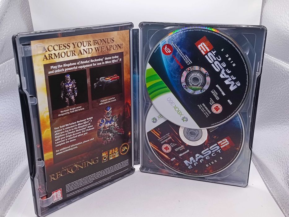 GRA Mass Effect 3 N7 Collector's Edition STEELBOOK NA XBOX 360 965/11