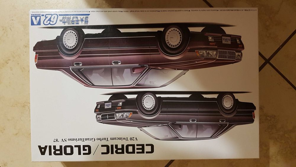 Model plastikowy - samochód Cedric/Gloria, 1:24, Aoshima