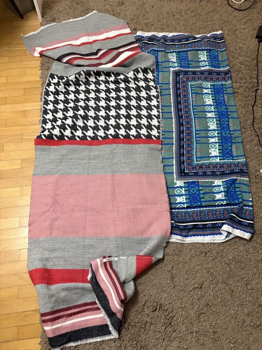 Szaliki 2 szt czerwony codello