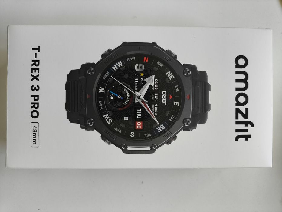 Smartwatch Amazfit T-Rex 3 Pro | Szkło ochronne | Box | Stan BDB
