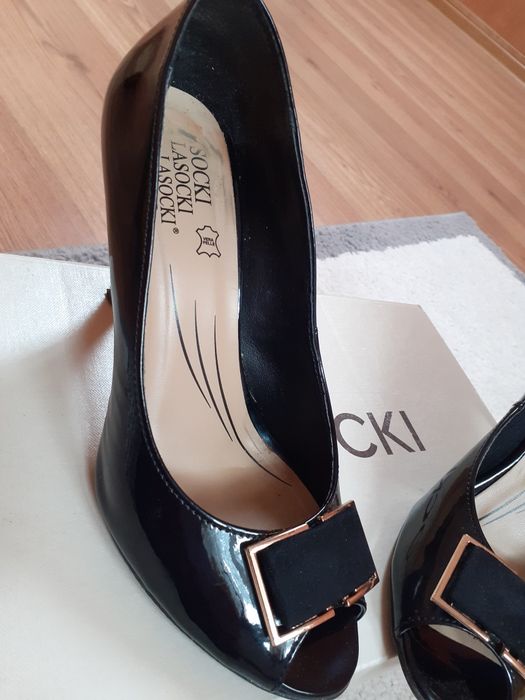 Czarne szpilki Lasocki rozm.36