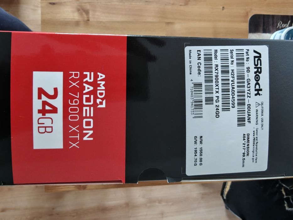 AMD Radeon RX7900 XTX