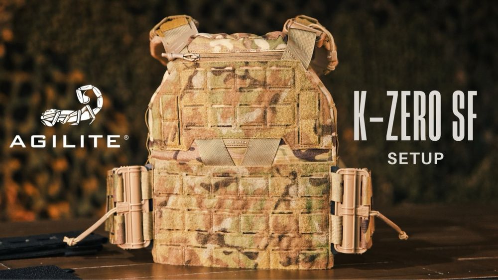 НОВИНКА! Agilite K-Zero SF Plate Carrier, MultiCam плитоноска