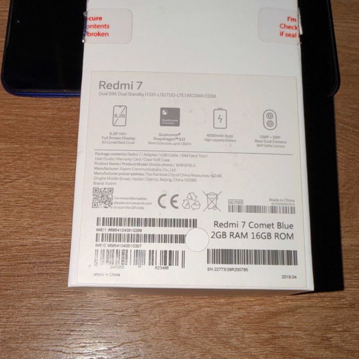 Telefon Xiaomi Redmi 7 Comet Blue