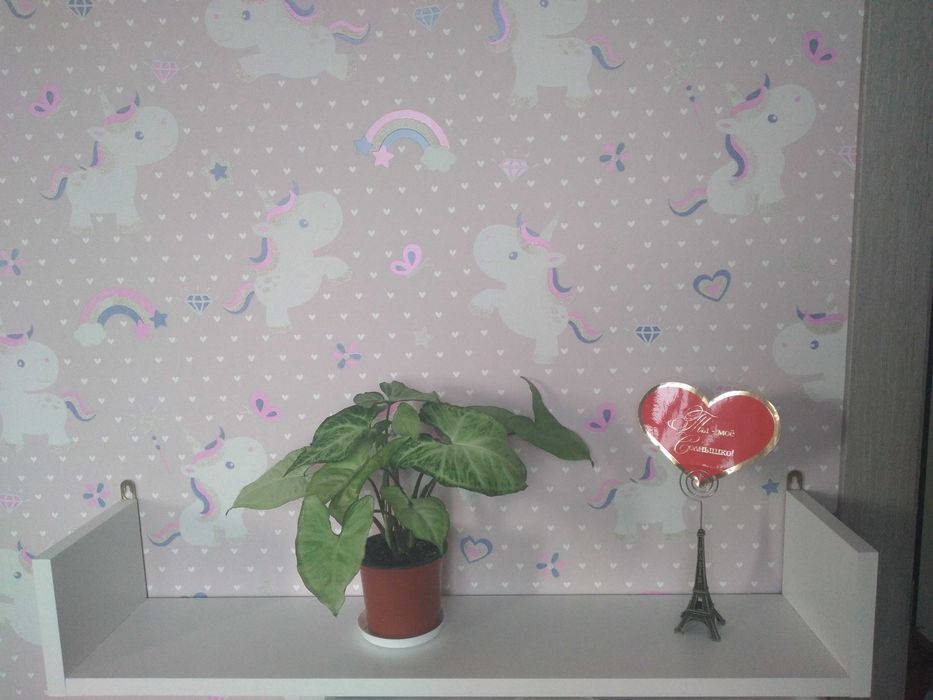 Поличка в дитячу кімнату, дуже гарно виглядає, 70×15см