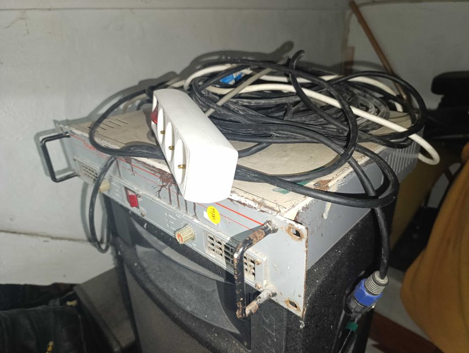 Colunas Peavey + Amplificador