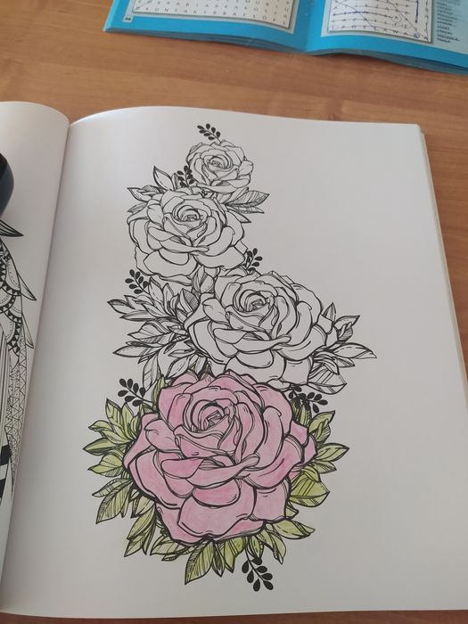 Tatuaże. Antystresowa kolorowanka dla dorosłych.