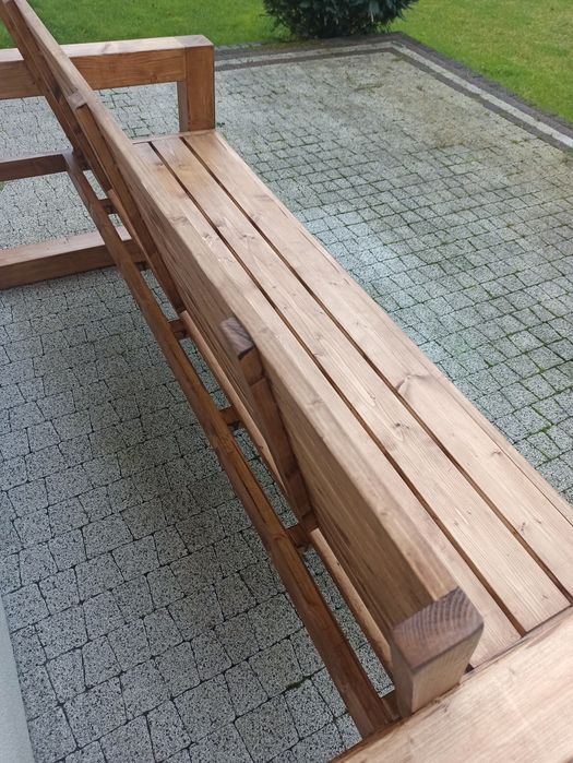 Drewniana ławka ogrodowa/sofa