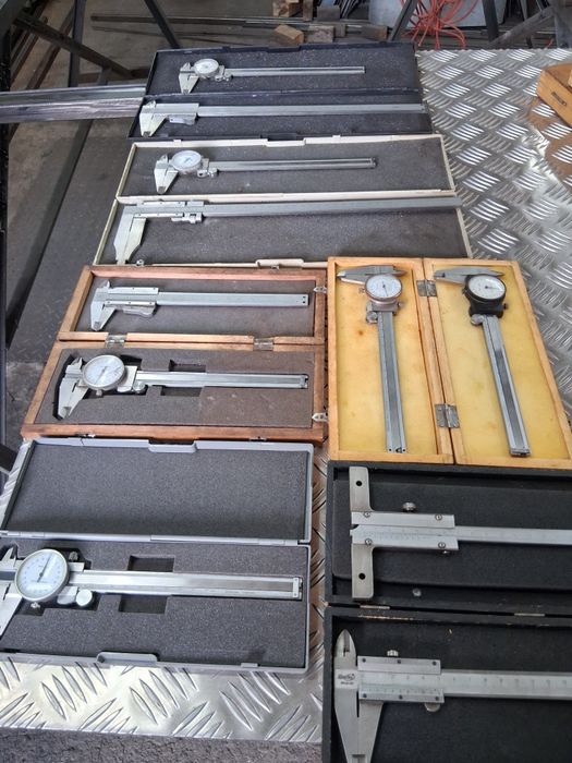 Vendo Lote de 11  paquimetros com varias medidas