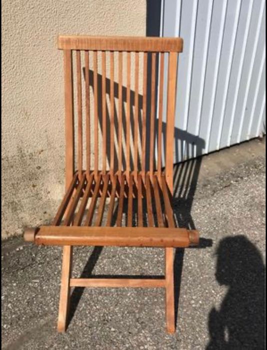 Cadeiras de Madeira como novas