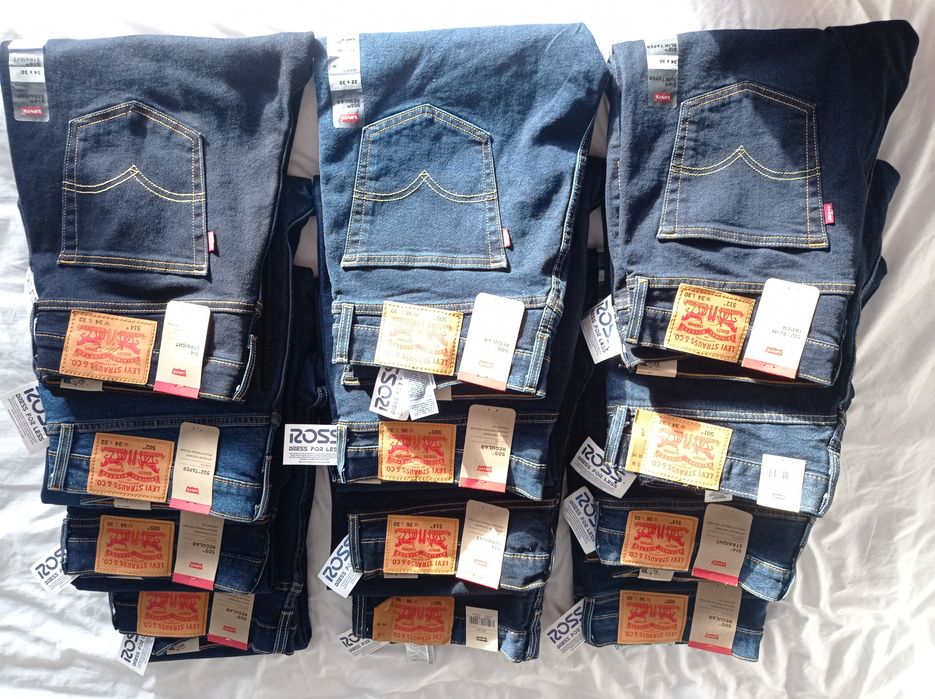 Spodnie jeans Levi's Strauss pełna rozmiarówka oryginał plus paragon