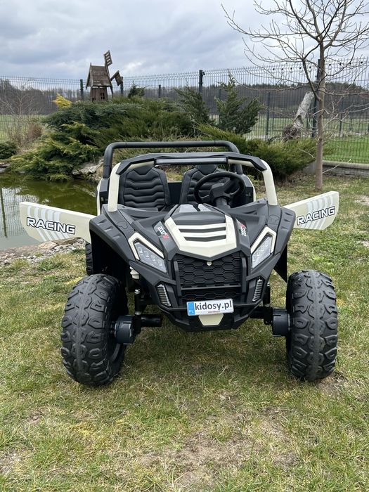 Auto na akumulator A032 Szary 4 x 200 Watt 24 Volt Pilot Dwuosobowy