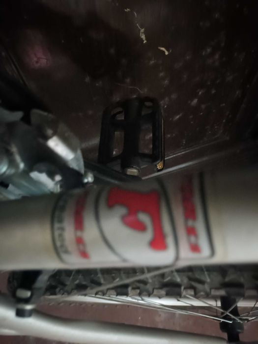 Bicicleta com pouco uso