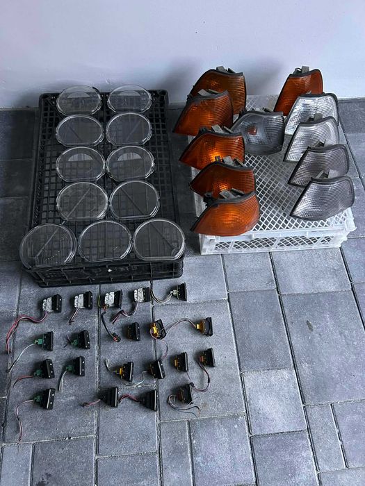 Kierunkowskaz kierunkowskazy szkła lamp przyciski szyb BMW E36