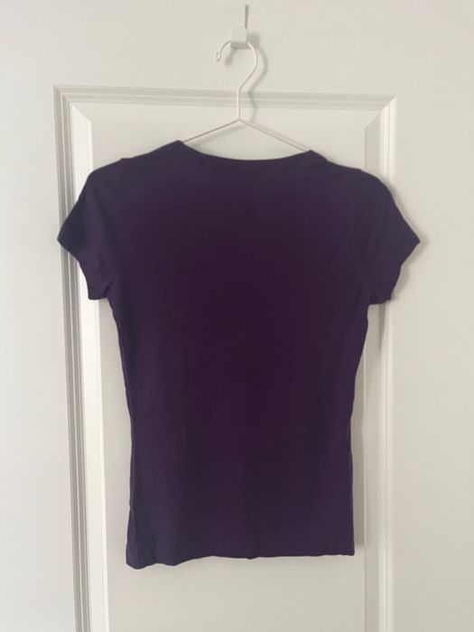 Tommy Hilfiger t-shirt Fioletowy r. S