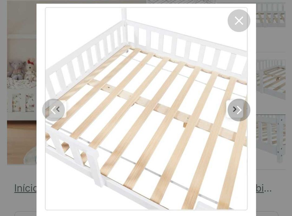 Cama montessori 140x200cm