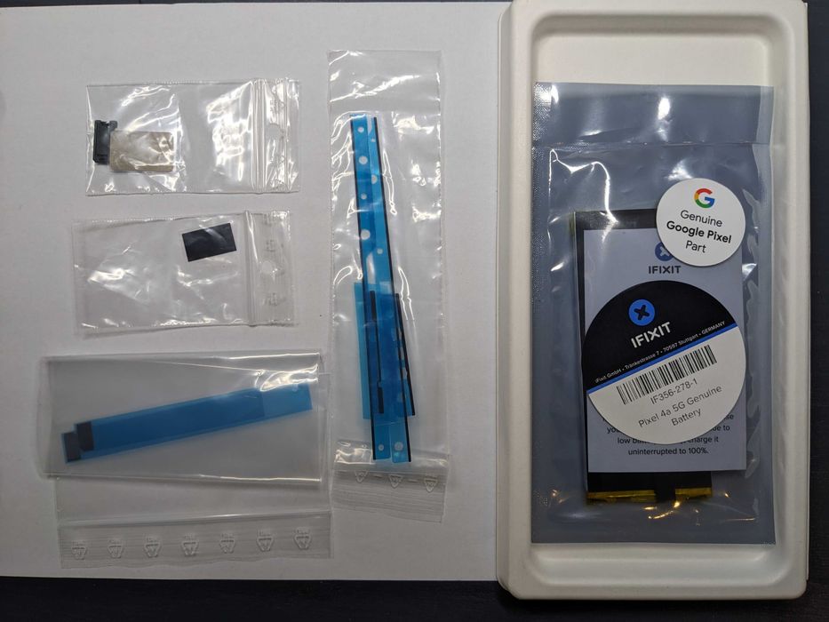 Набір для заміни акумулятора Pixel 4a 5g від iFixit