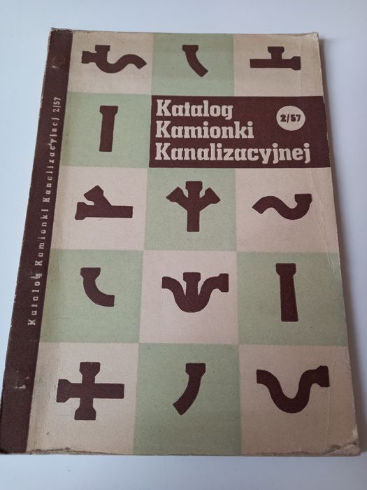 Katalog Kamionki Kanalizacyjnej 2/57 J. Plewczyński 1957rok
