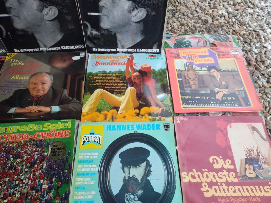 Płyty winylowe z czasów PRL