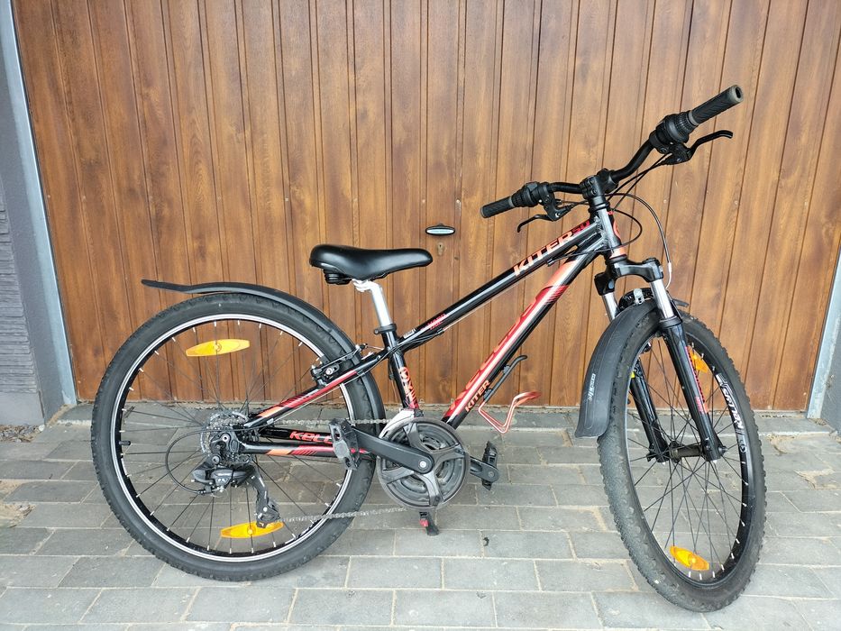 Rower górski KELLYS 21 biegów Shimano, amortyzator, błotniki – gotowy