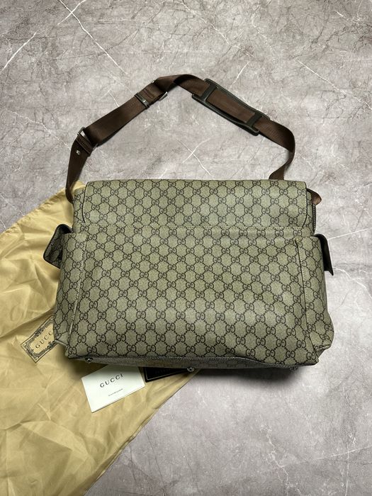 Сумка Gucci шкіряна велика LV prad nsw tech