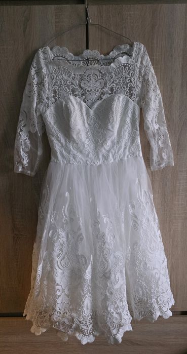 Suknia ślubna krótka