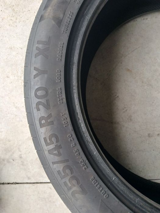 2 pneus 255 45 r20 continental