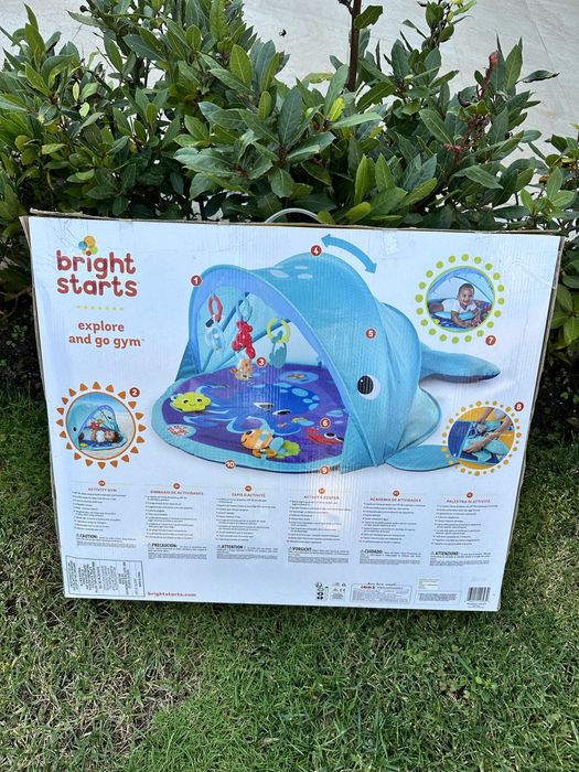 Tenda de bebe para atividades baleia