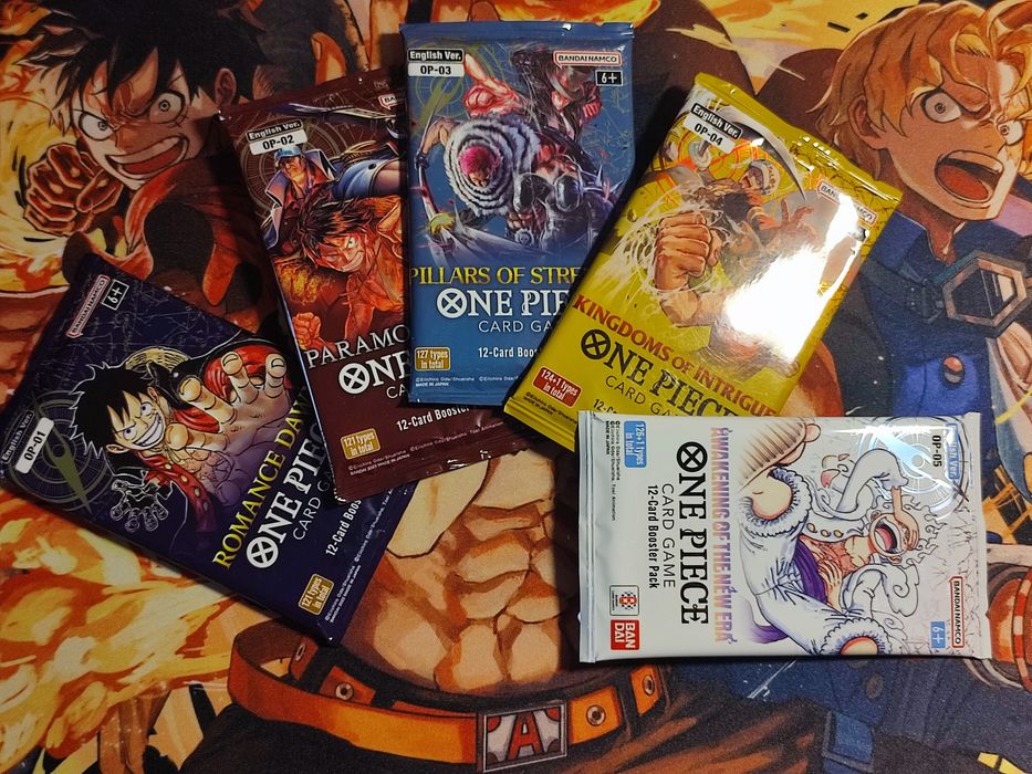 ONE PIECE - Booster Packs( Japonês )