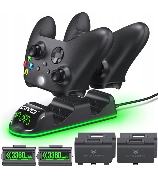 Stacja Ładująca Kontrolera Oivo XSX z 2 Pakietami