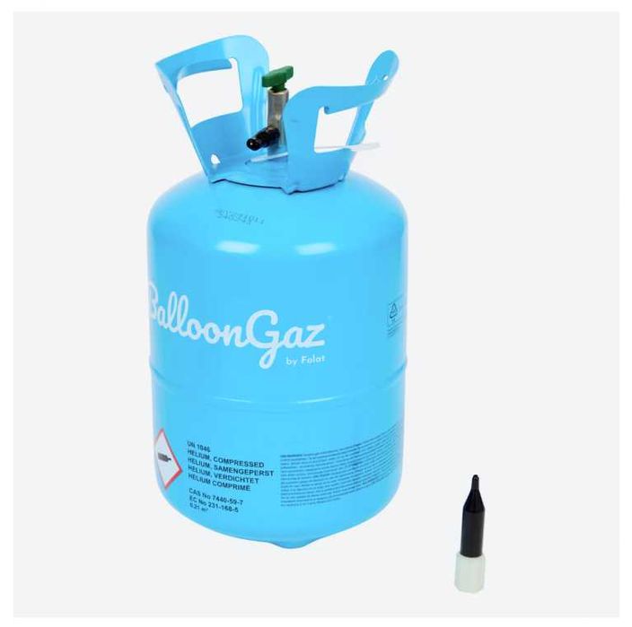 Zbiornik z helem – do 30 balonów, bezpieczny i prosty w użyciu