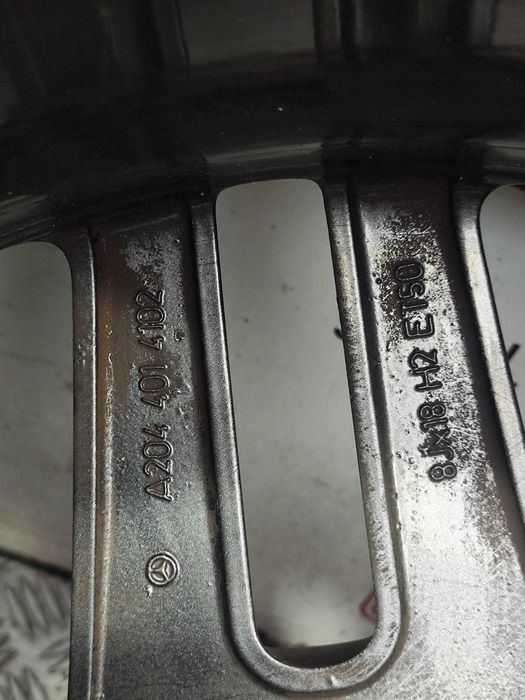 Conjunto Jantes R18 AMG Mercedes Benz Class C W204 2007 a 2015 Original