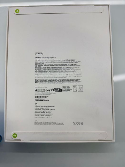 iPad Air M4 13” 128GB — Novo Modelo (Março) | Como Novo