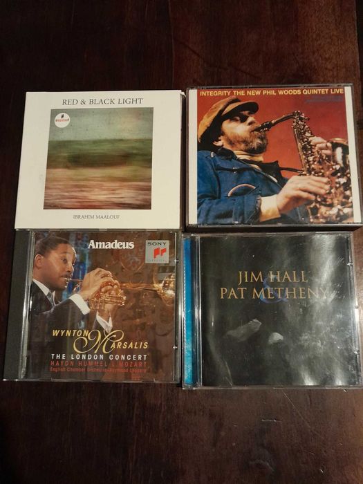 Cds jazz classica. Wynton Marsalis, I Maalouf, etc .Ver  preços abaixo
