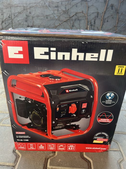 Генератор бензиновий інверторний Einhell 230В TC-IG 1100