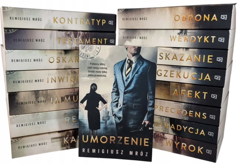 Seria Chyłka / zestaw 16 książek / Remigiusz Mróz