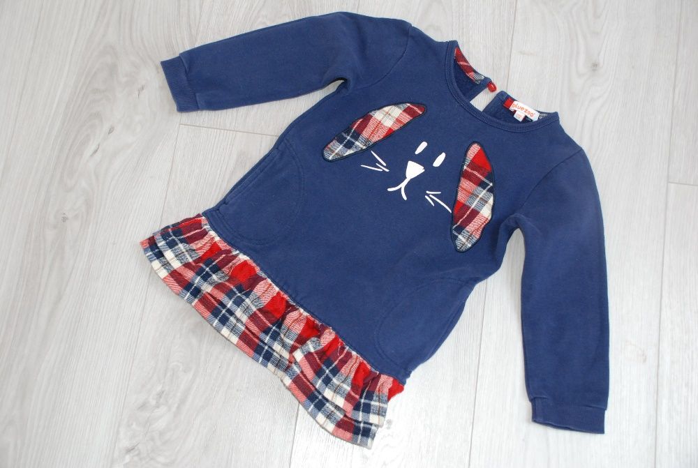 Bluza, tunika dziewczęca na 4-5 lat roz 104-110