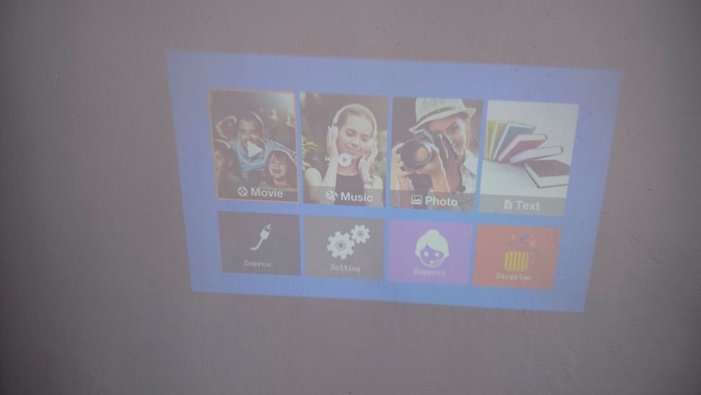 Projektor LED topvision t21