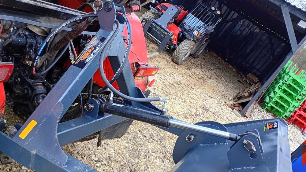 Łycha łyżka pług na tuz do ciągnika z hydrauliką Na tył z kiprem Ursus