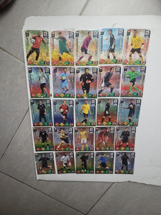 Zestaw "full set " 25 kart Panini World Cup Afryka  2010"goal stopper"