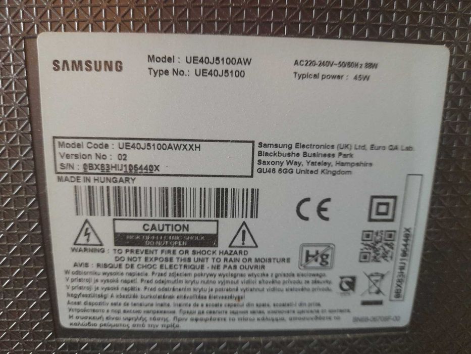 Sprzedam telewizor Samsung