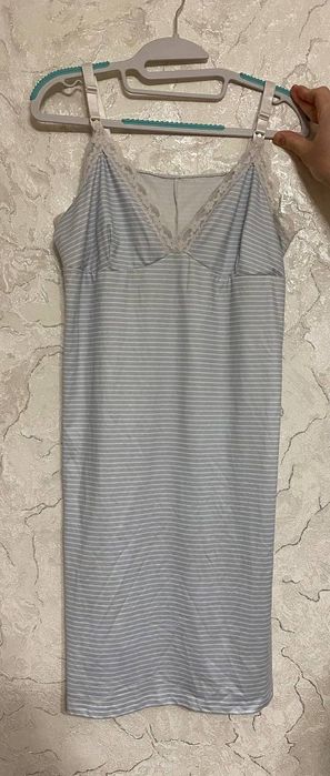 Сорочка / майка в пологовий для годування L/XL